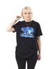 T-shirt a maniche corte Casper Unisex Nera Merchandising Ufficiale