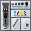 New Multifunctional Ceramic Hair Clipper Razor Electric Clipper Rechargeable Household Electric Shaving Professional Hair Salon Artifact Self-cutting