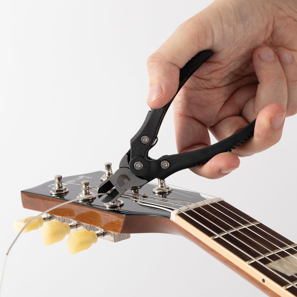 D'Addario Daddario String Cutter Nipper Compound Action Handle Lightweight Design PW-TGSC-01 [Bla...