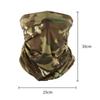 Camouflage Ice Silk Neck Gaiter: Multifunctional Summer Headscarf for Outdoor Cycling, Sun Protection, and Quick-Drying Breathable Face Mask for Men.