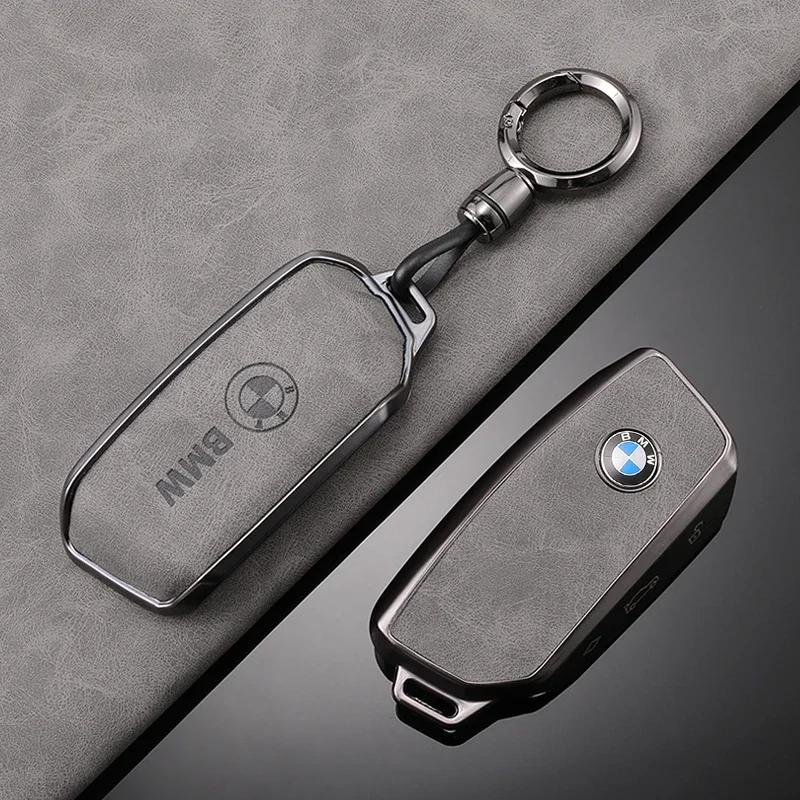 

New TPU Car Key Cover Case Shell Keychain Bag Accessories for BMW X1 U11 X7 X5 G05 LCI I7 IX XM Series 7 740Li U06 G81 M3 2