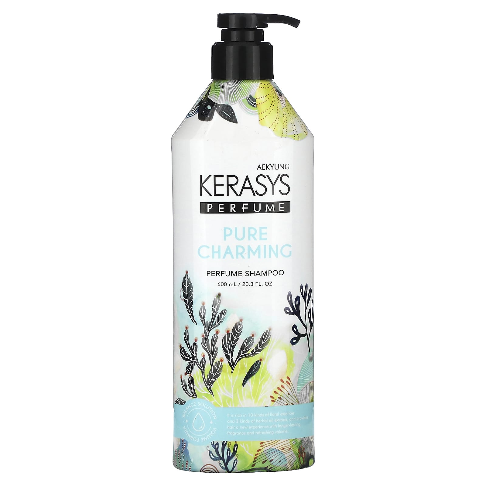 

Kerasys, Pure Charming Fragrance Shampoo, 20,3 рідких унцій (600 мл)
