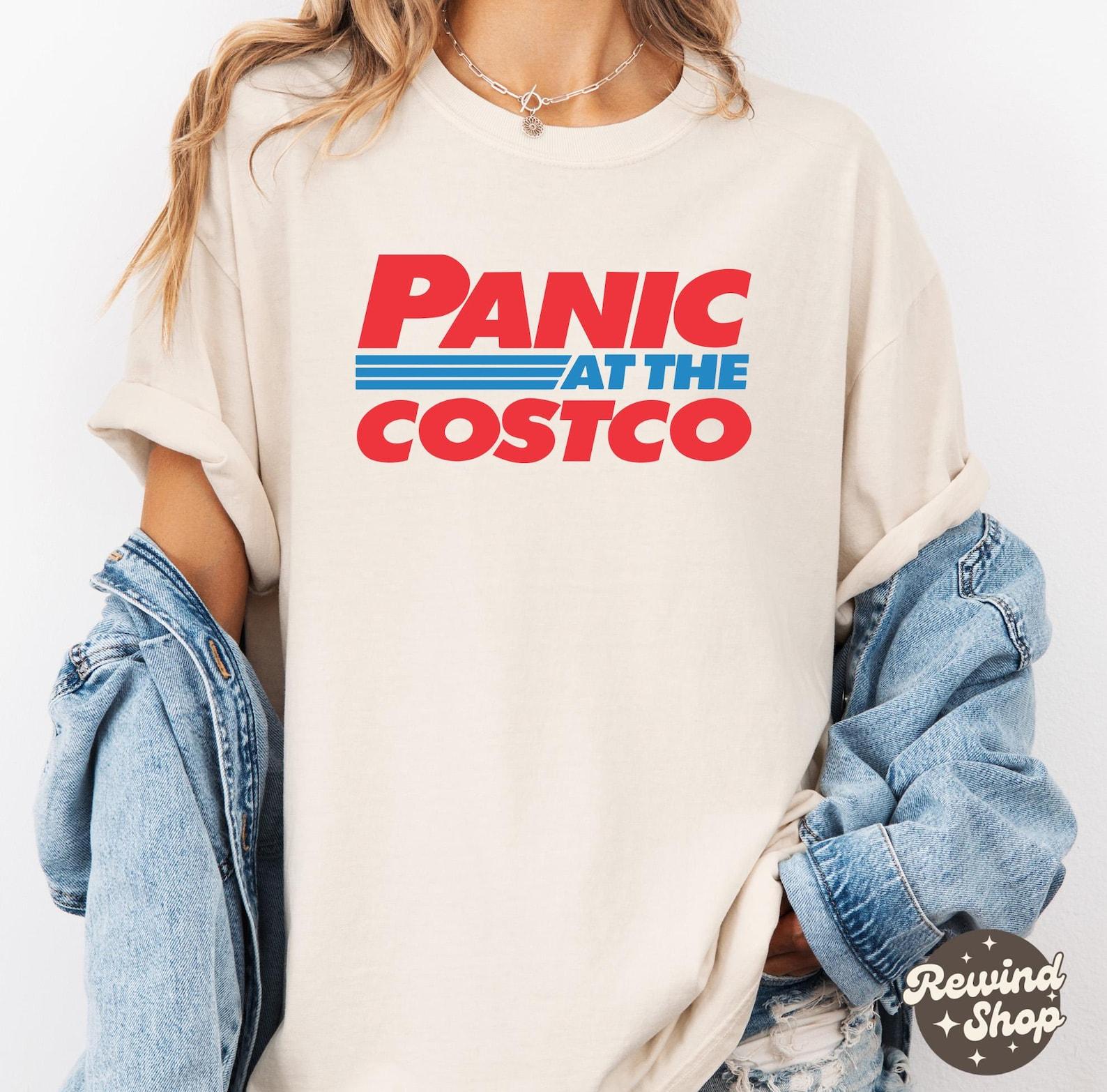 Panic At The Costco Vintage Shirts, Retro Costco Tshirt, Costco Lovers, Funny Costco Tee, Oversized Washed Tee, Costco Gifts 2XL