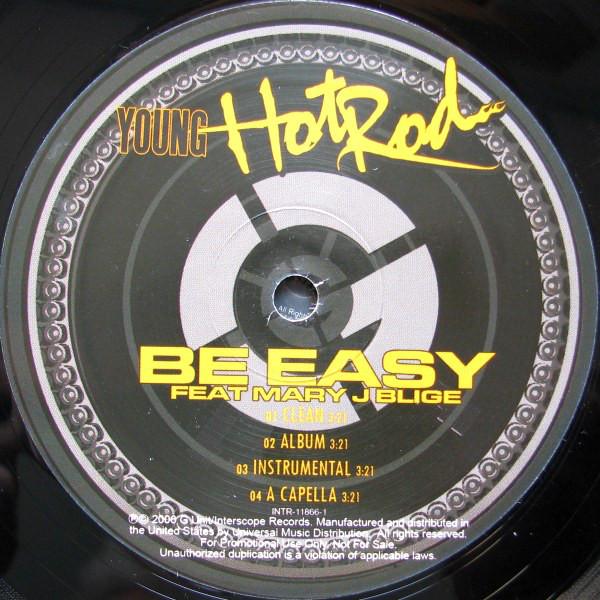 

12inch Record HOT ROD FEAT MARY J. BLIGE - Be Easy INTR118661 G Unit, Intersc 2006 US Rap & Hip-Hop/R&B Used