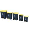 R4 Medical Waste Bin - Durable 15 Years, Large Capacity with Lid, Yellow for Hospital/Clinic Waste
