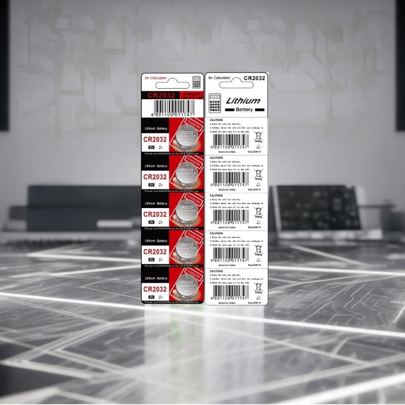 10/5Pcs CR2032 Button Cell Batteries High Performances 3V Power for Electronics Toys and Remote Controls Watches