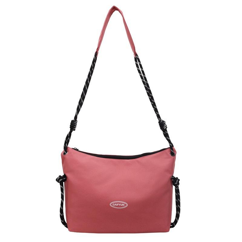 New fashion tote bag casual versatile bag female students class large capacity simple shoulder messenger bag