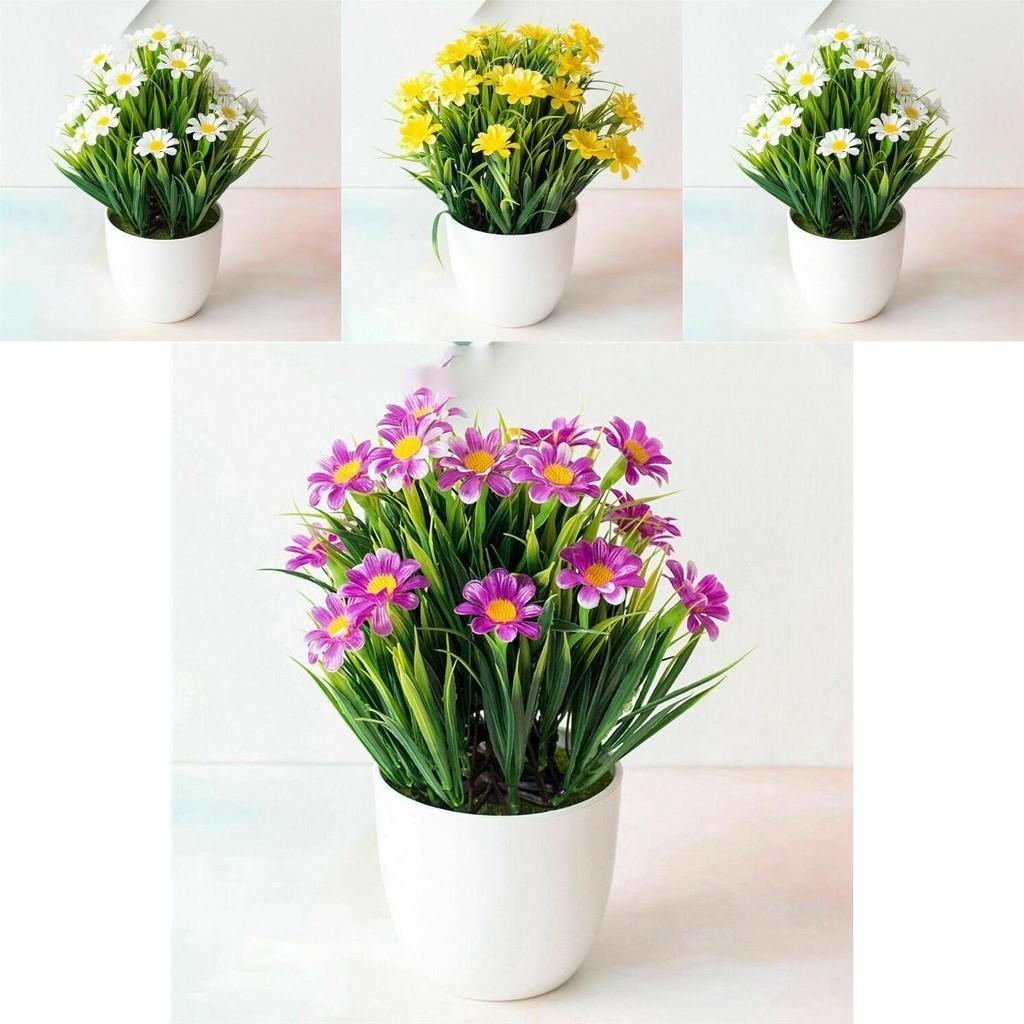 High Quality Artificial Flower Arrangement In Pot For Elegant Garden And Home Spaces
