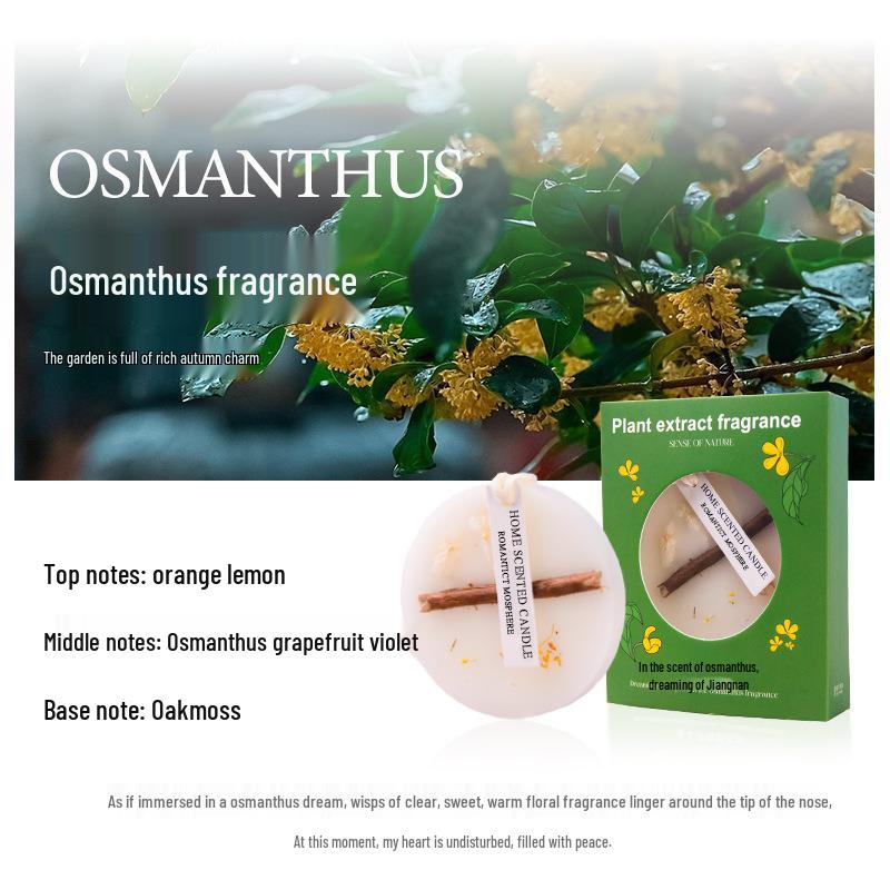 Osmanthus Scented Wax Tablets - Long-Lasting Fragrance for Wardrobe and Bedroom