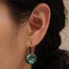 Ocean Animal Resin Earrings With Gold Plating For Women Birthdays And Holidays