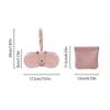 Pu Leather Glasses Bag Travel Portable Sunglasses Protective Cover Pendant Organizer Bag For Women Men Eyewear Accessory