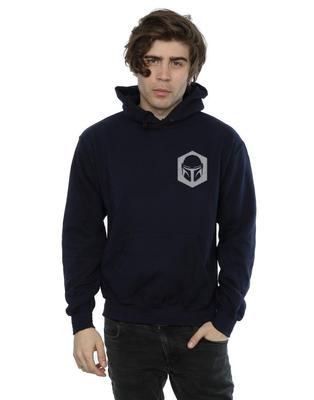 Mens The Mandalorian He Goes Pocket Hoodie