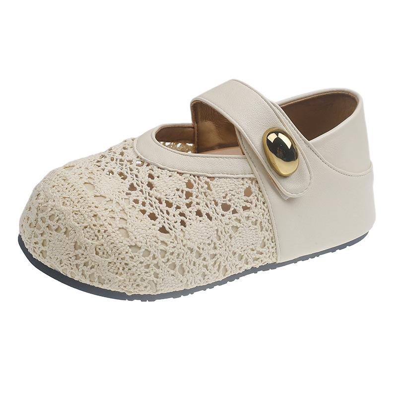 Thick-soled Inner Height Increase, Step On the Foot and Step On the Woven Mary Jane Shoes Women's Skirt, New In Spring and Summer 2025