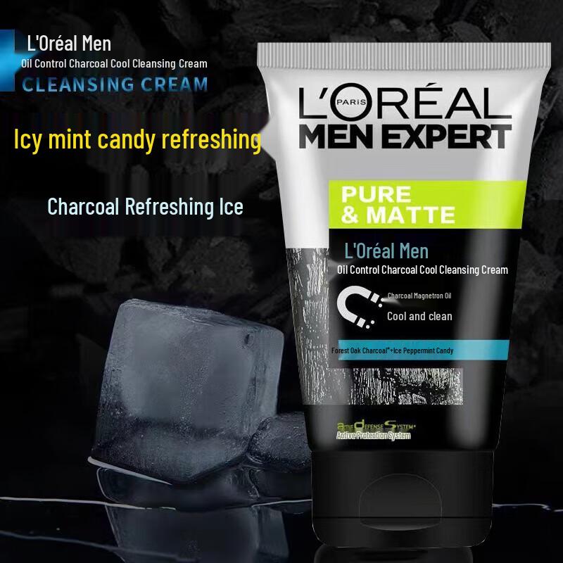 L Oreal Men s Oil Control Ice Cool Очищающее средство