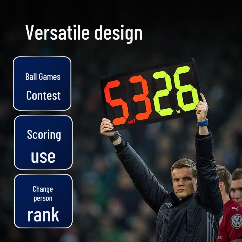 Jundingying Football Substitution & Scoreboard