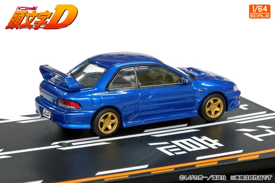 Interallied Initial D Set Takumi Fujiwara Trueno Bunta Fujiwara Impreza Completed Model Modeler's 1/64 Vol. 22 (AE86) & (GC8) (MD64222)