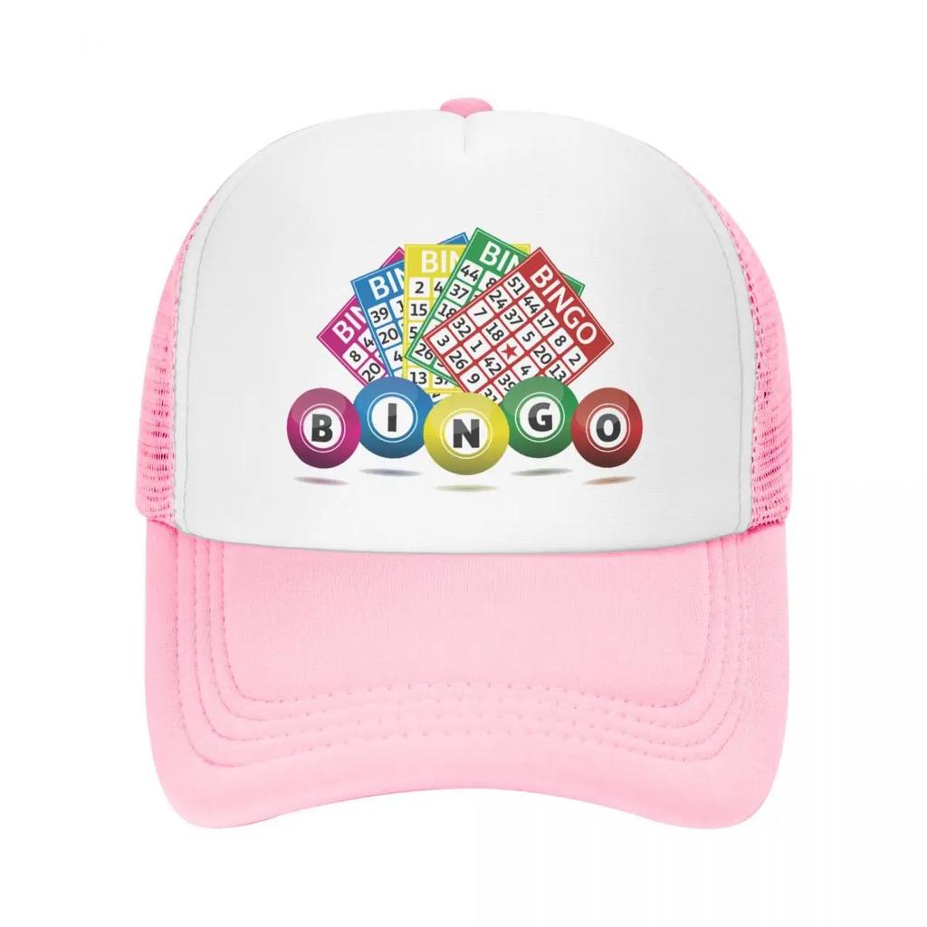 Custom Hot Game Bingo Trucker Hat Women Unisex Adjustable Unisex Baseball Cap Summer Dad Hat