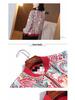 Women's Plus Size Floral Chiffon Cardigan - Long Sleeve, Round Neck, Summer Sunscreen Jacket