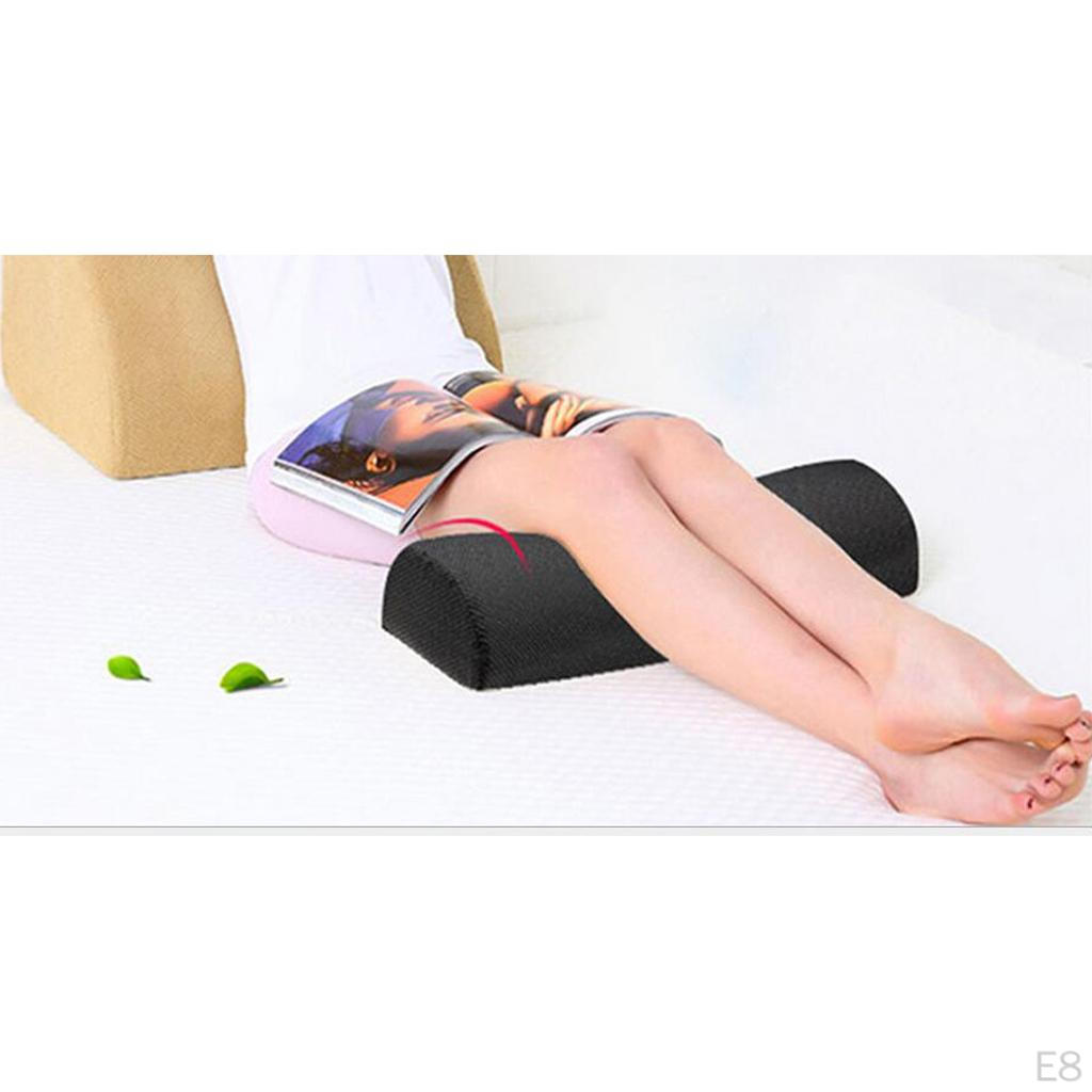Footrest Pillow Bolster Comfortable Half Cylinder Foot Cushion