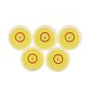 5Pcs Mini Round Accuracy Bubble Level Bullseye Instrument Horizontal Precision Bubble Level Measuring Tool