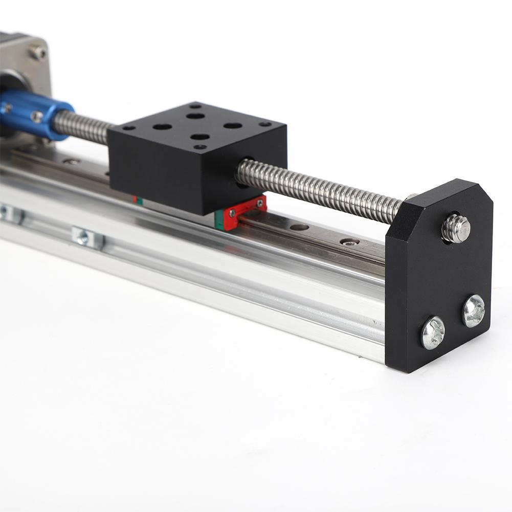 BACHIN Lineární posuvný stůl CNC vodicí lišta Posuvná platforma 1,8 stupně úhlu kroku