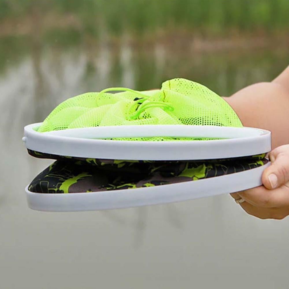 1Pcs Thickened Folding Fishing Bucket Hard Bottom Water Collection New Water Bag