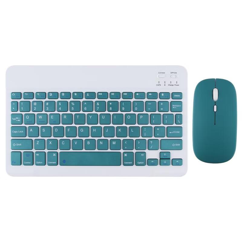 OLOEY Silent Mini Rechargeable Wireless Keyboard and Mouse Combo