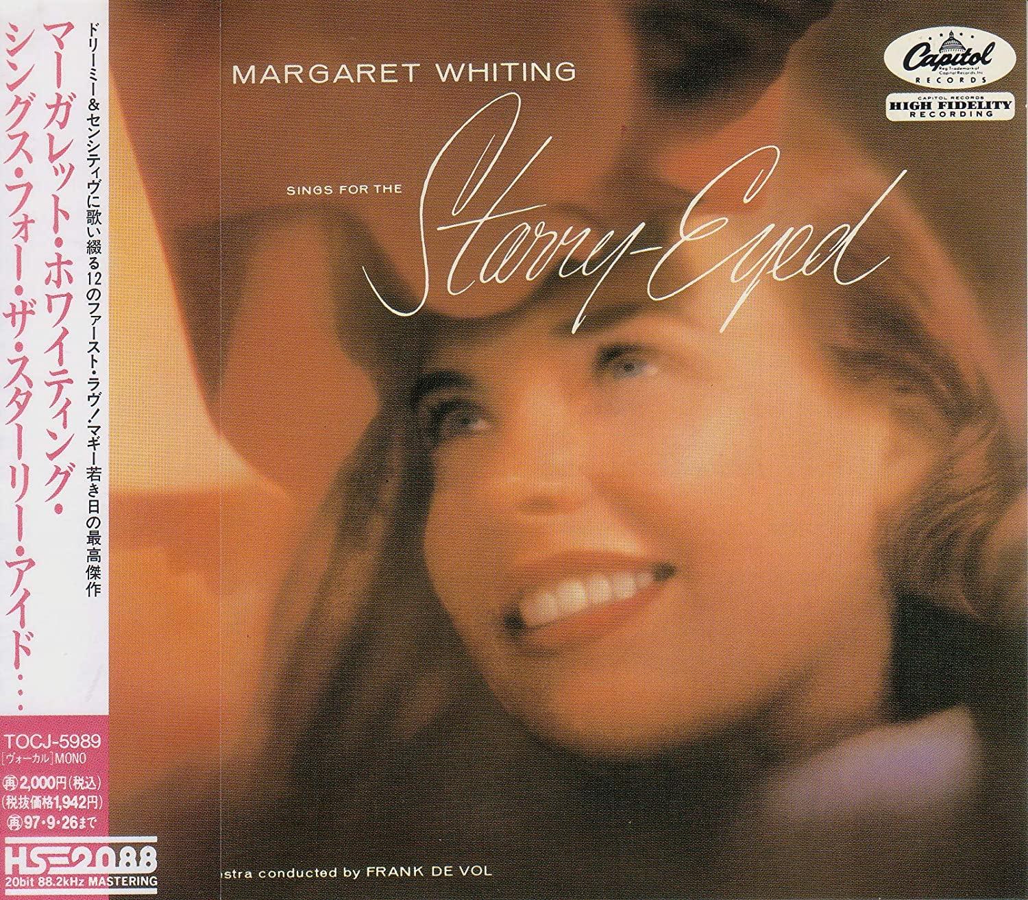 

CD MARGARET WHITING - Things for the Starry Eyed EMI Japan ObiPop Used