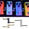 3 Pack Pedal Coupler 6.35mm 1/4'' Male to Male Coupler Jack Plug Adapter Z Typed