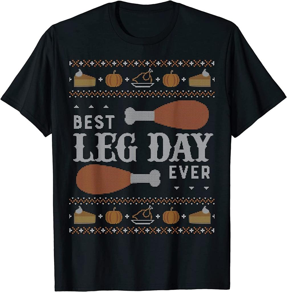 NEW LIMITED! Funny Ugly Thanksgiving Shirt Best Leg Day Tee - MADE IN USA