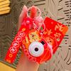 Keychain Dragon Adorable Lunar New Year Charm Silicone Cartoon Gift Accessory