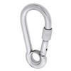 316 Stainless Steel Carabiner Spring Snap Hook with Eyelet Outdoor Camping