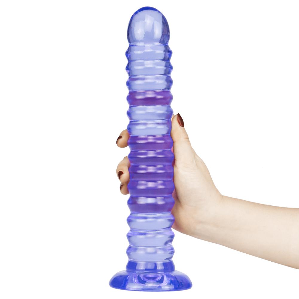 Soft Dildo Realistic Fake Long Penis Butt Plug Adult Sex Toys For Woman Men Vagina Anal