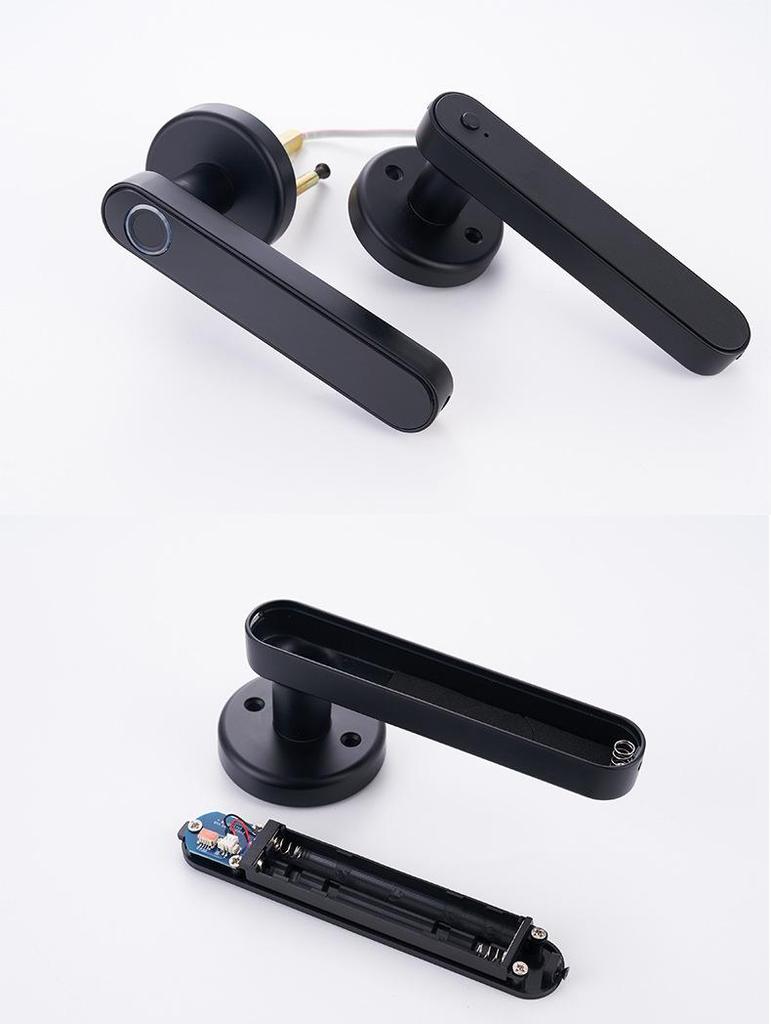 Tuya Smart Spherical Password Lock: Semi-Automatic Fingerprint Lock for Home or Office Doors.
