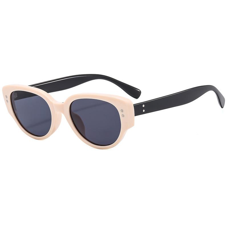 JYL TS Small Frame Sunglasses Punk Style For Street Shooting 3673 A-2039 голубика