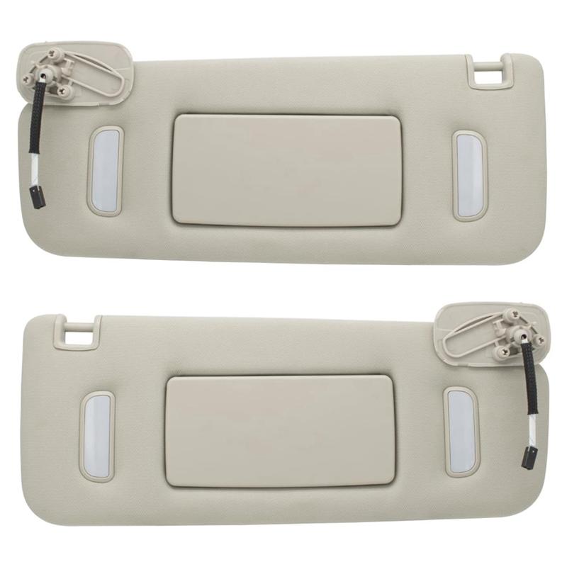Right Car Sun Visor For Cadillac Chevy Gmc 2007-2014 Sun Visor 22850310 Replacement Parts
