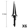 MOC Medieval Building Block Soldier Figure Weapon Accessories Battle Axe Bow Arrow Sword Sheath Shield Assembly Puzzle Brick Toy