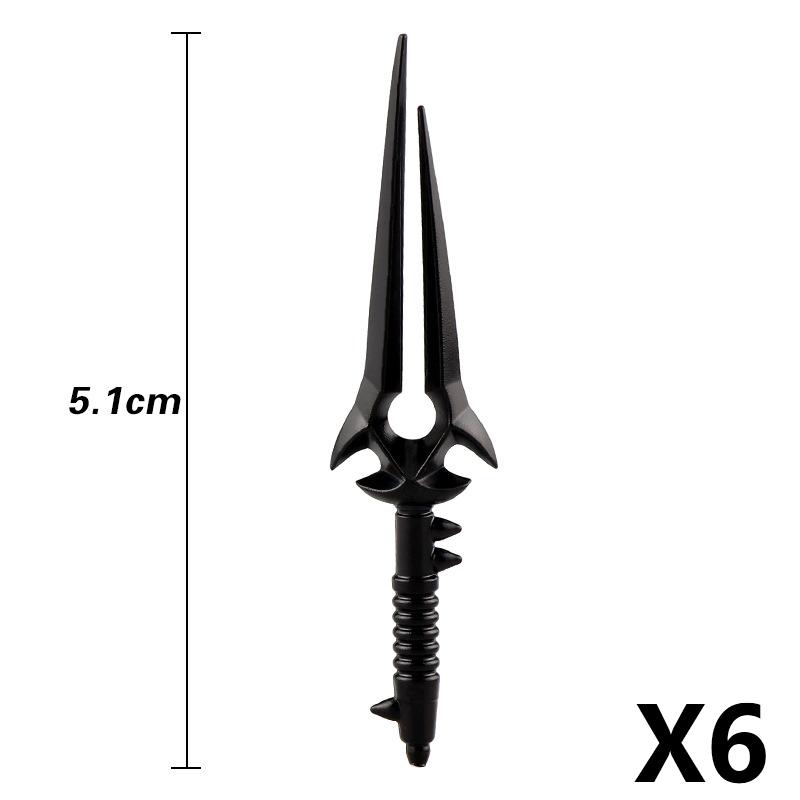 MOC Medieval Building Block Soldier Figure Weapon Accessories Battle Axe Bow Arrow Sword Sheath Shield Assembly Puzzle Brick Toy