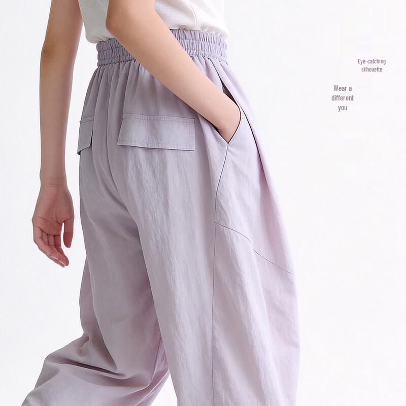 Youduo Girls' Thin Wide-Leg Casual Summer Pants