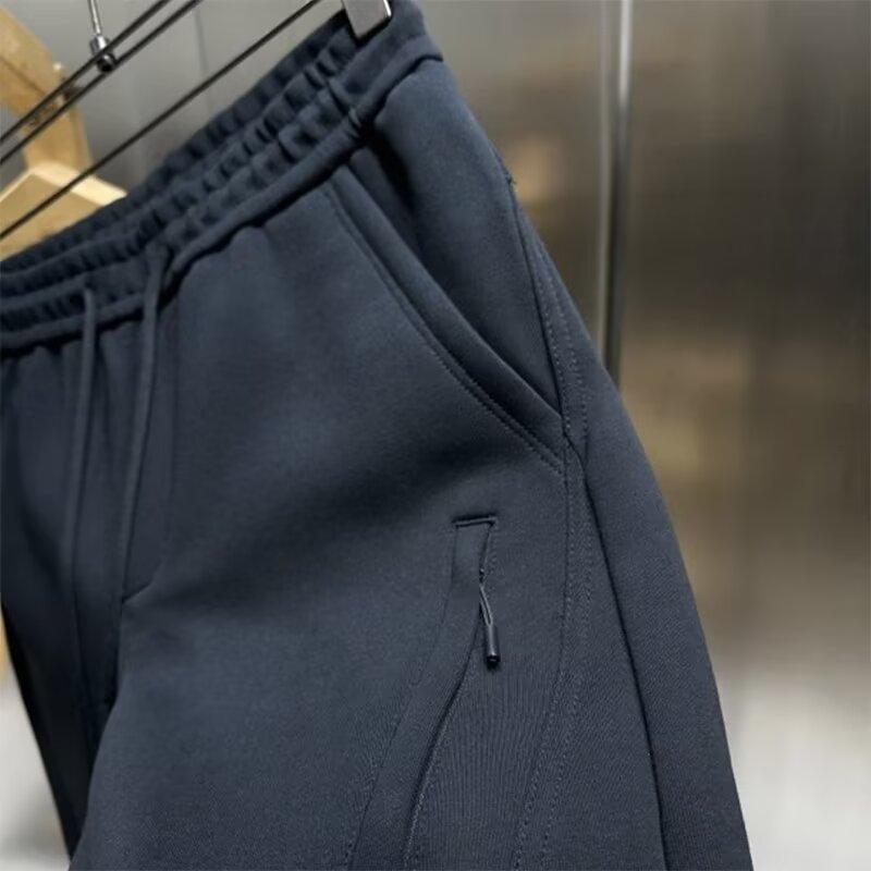 Pantaloni Jogger Casual Ispessiti in Peluche per Uomo Autunno e Inverno Resistenti al Freddo Caldi Sportivi Abbigliamento da Esterno Moda Uomo