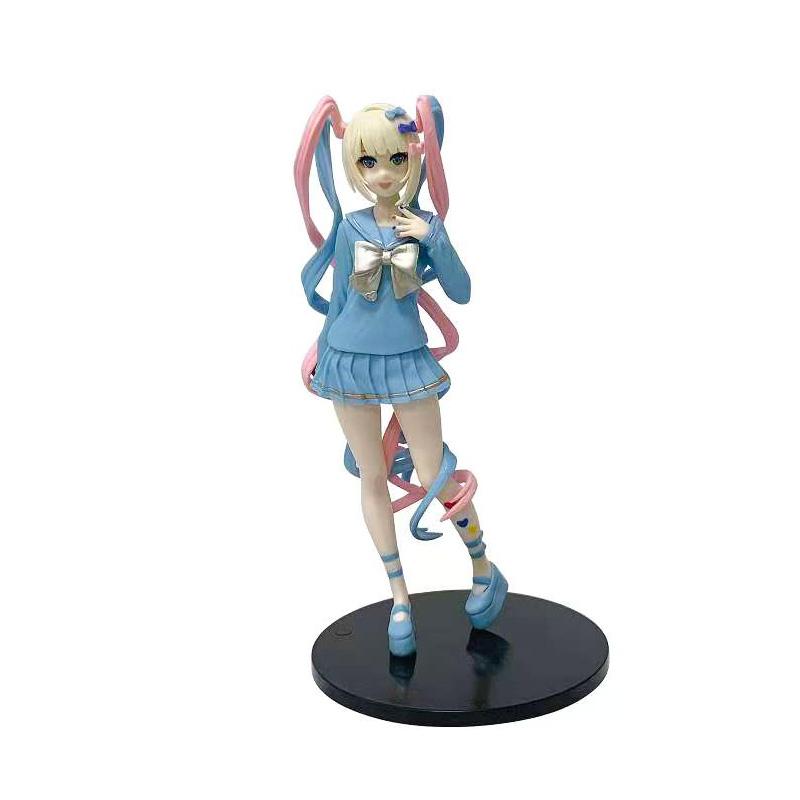 2026 Aixlan NEEDY GIRL OVERDOSE Figure Rain KAnge PVC Action Model Amine Adult Anime Girl Statue Collectible Figurine Toys Gift