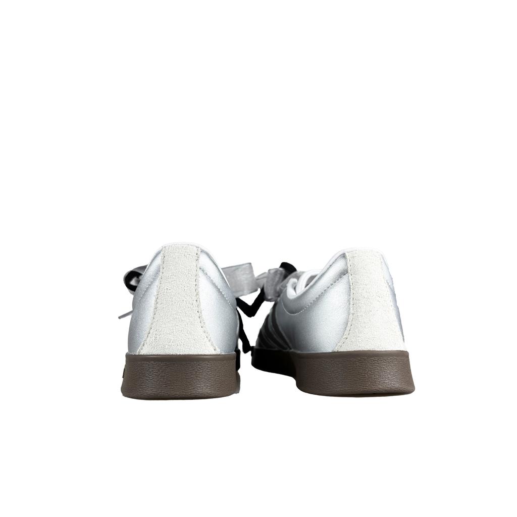 Adidas Neo VL Court 2.0 Low top Skateboard Shoes Unisex Silver Black ID6015(Team619-)