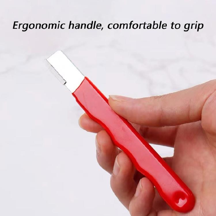 5 Piece Handheld Garden Tool Sharpener for Sharpening Pruning Shears, Scissors, Quickly Restores Blade Sharpnesses, Pocket Blade Sharpening Tool