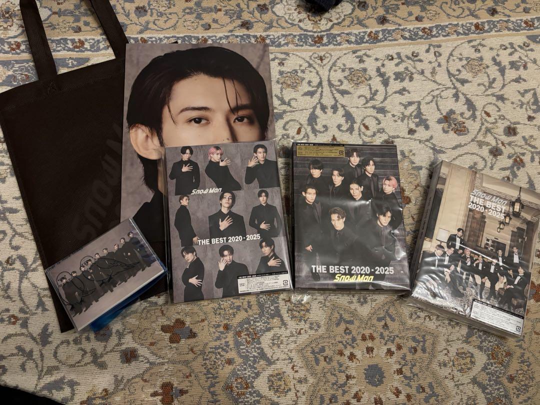 

[USED] Snow Man THE BEST 2020-2025 3 versions with bonus