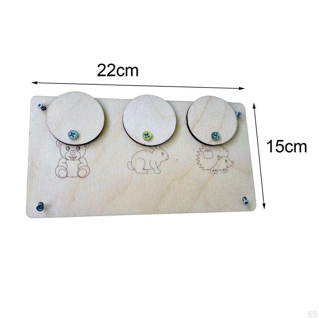 Busy Board DIY Accessories Material Teaching Aids Early Educational Motor Skill Sensory Toys