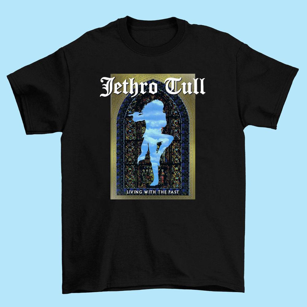 Jethro Tull Living With The Past Album Heavy Cotton Unisex T-Shirt GS318 Unisex T-Shirt XXL