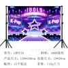 Theme Birthday Background Cloth Anime Cartoon Children's Birthday Party Decorative Props Photography Photo Screen