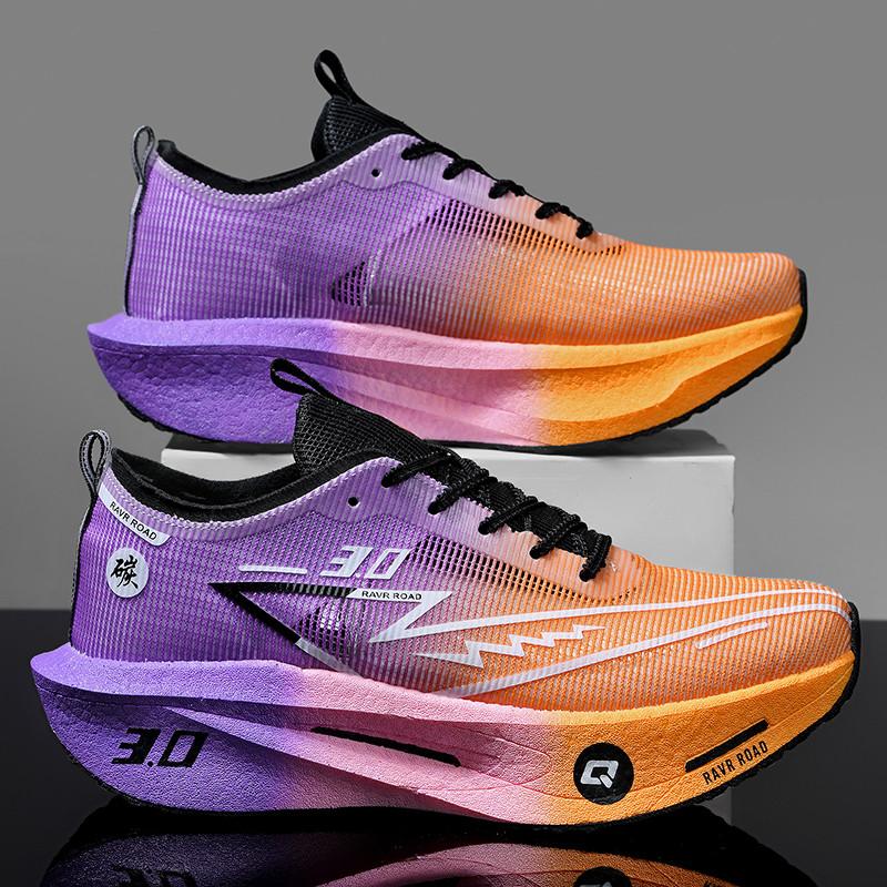 New Men Matching Couple Stylish Athletic Shoes Lightweight Breathable Anti-Skid Wear-Resistant Men Women Daily Outside Walking Footwear