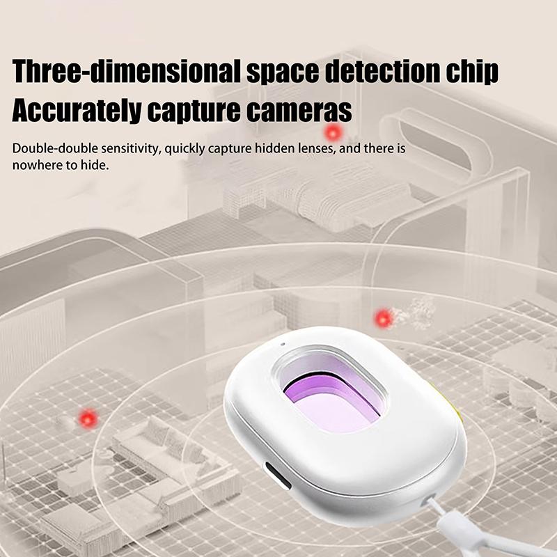 Multifunctional Infrared Detector Travel Mini Portable Anti-Peeping Anti-Monitoring Camera Scanner Detects Hidden Cameras