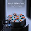 1.2m 10 Ports HUB 7 Colors RGB Backlight USB2.0 Cable Splitter 1 in 10 out Mouse Keyobard Printer Extend Adapter Dock